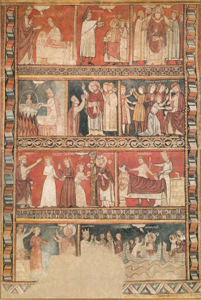 Leben des Heiligen Nikolaus von Second Master of Bierge